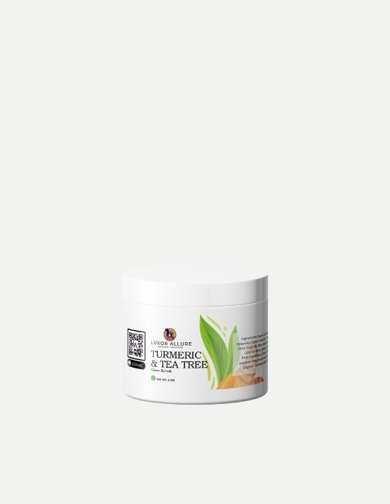 Luxor Allure Turmeric & Tea Tree Glow Body Scrubsh 8oz