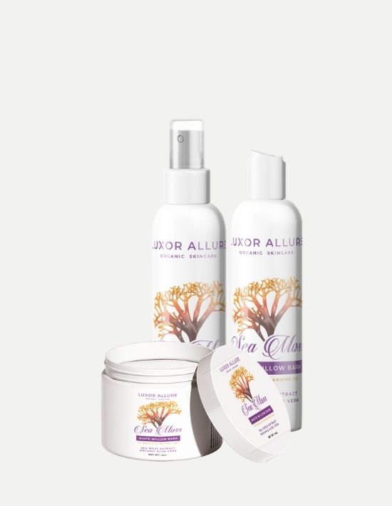 Luxor Allure Sea Moss Hydrating Skincare Set 4 oz