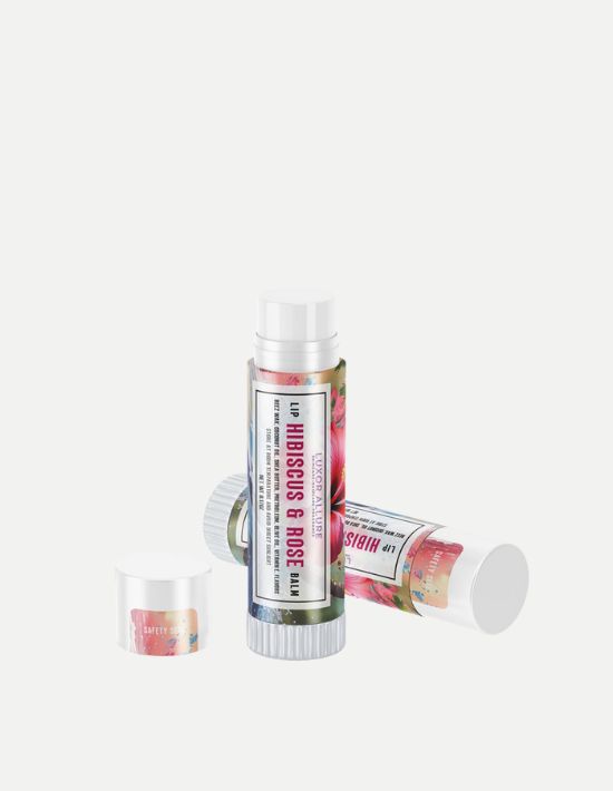 Luxor Allure Organic Lip Balm Hibiscus