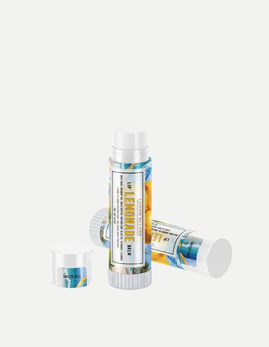 Luxor Allure Organic Lip Balm Lemonade